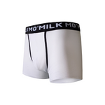 MO'MILK Basic White Boxer-Brief