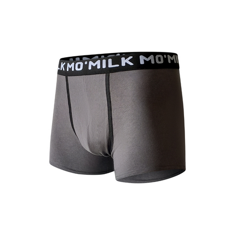 MO'MILK Basic Grey Boxer-Brief